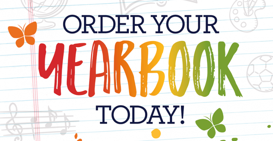 Order your yearbook today- yearbooks now on sale through March 2