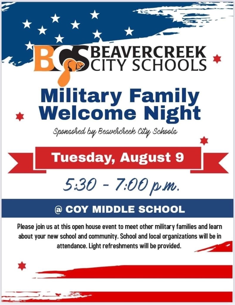 Military Family Welcome Night 