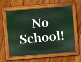 No School, Monday 10/10/2022